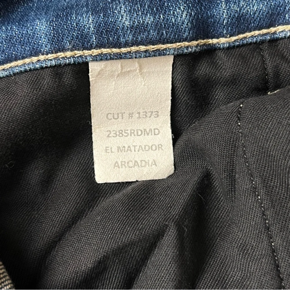 NWT L’AGENCE Distressed Ripped Knee Denim Ankle Crop Raw Hem French Slim Jean 25